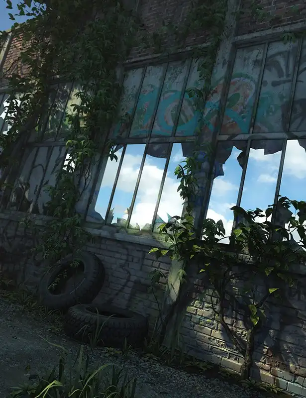 Abandoned Interiors: Warehouse_DAZ3DDL