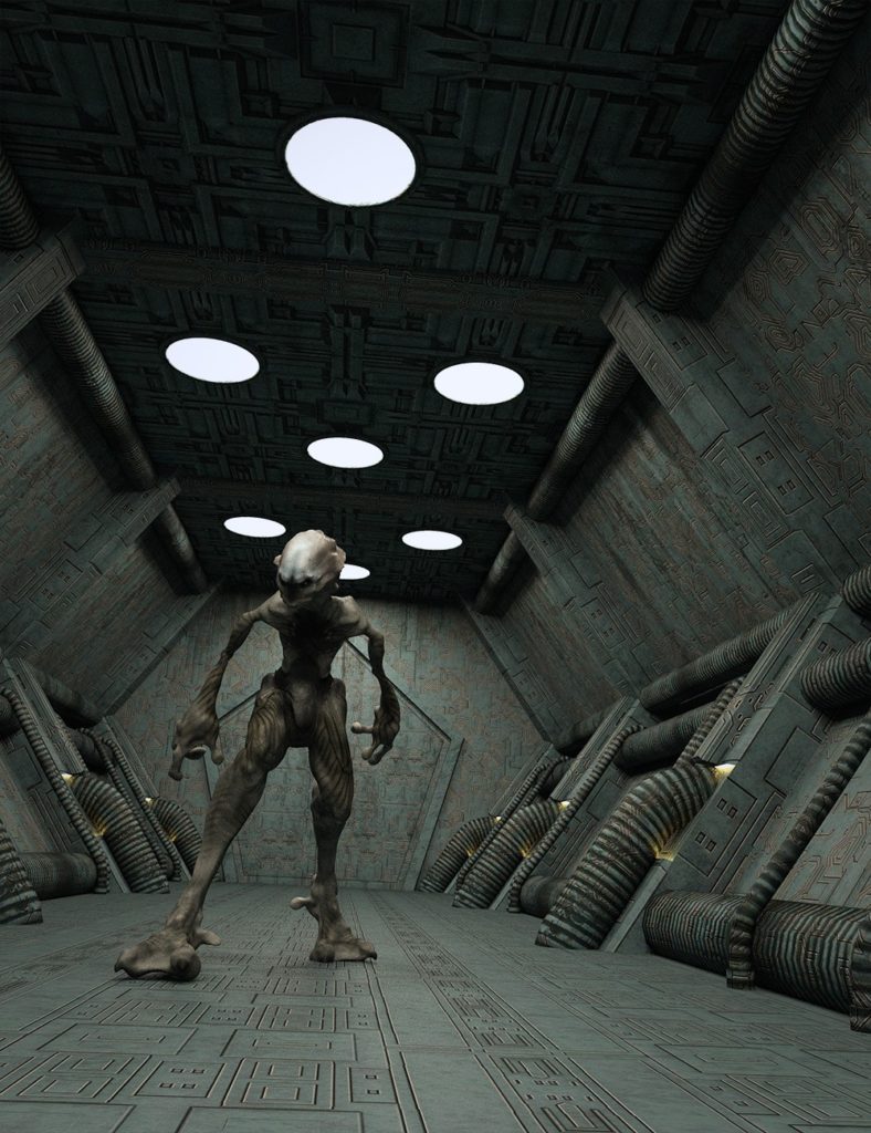 Alien Corridor_DAZ3D下载站