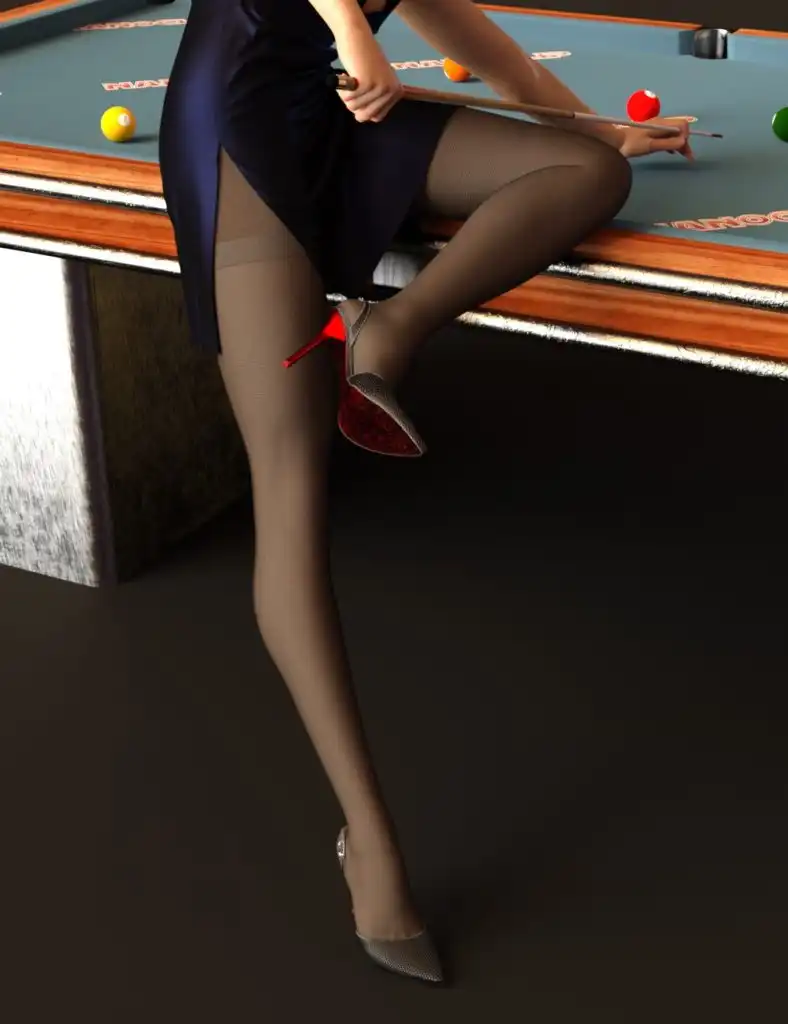 Anastasia Heel for Genesis 8 Female(s)_DAZ3D下载站