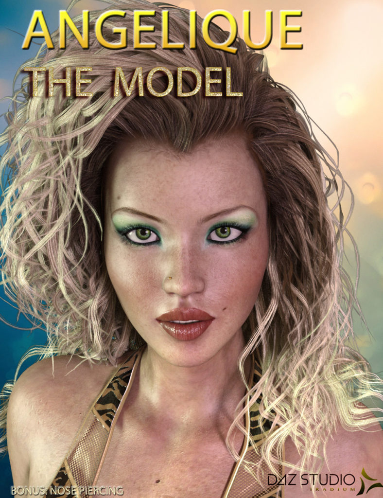 Angelique The Model for G3F_DAZ3D下载站