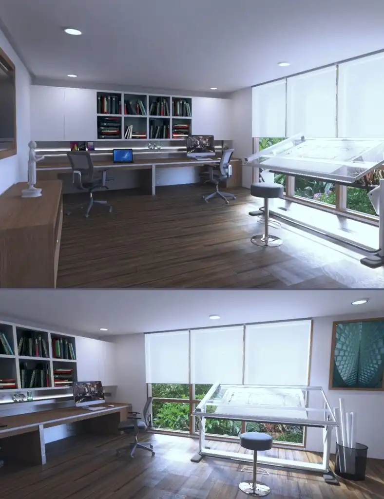 Architect Office_DAZ3D下载站
