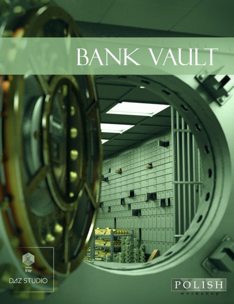 Bank Vault_DAZ3D下载站