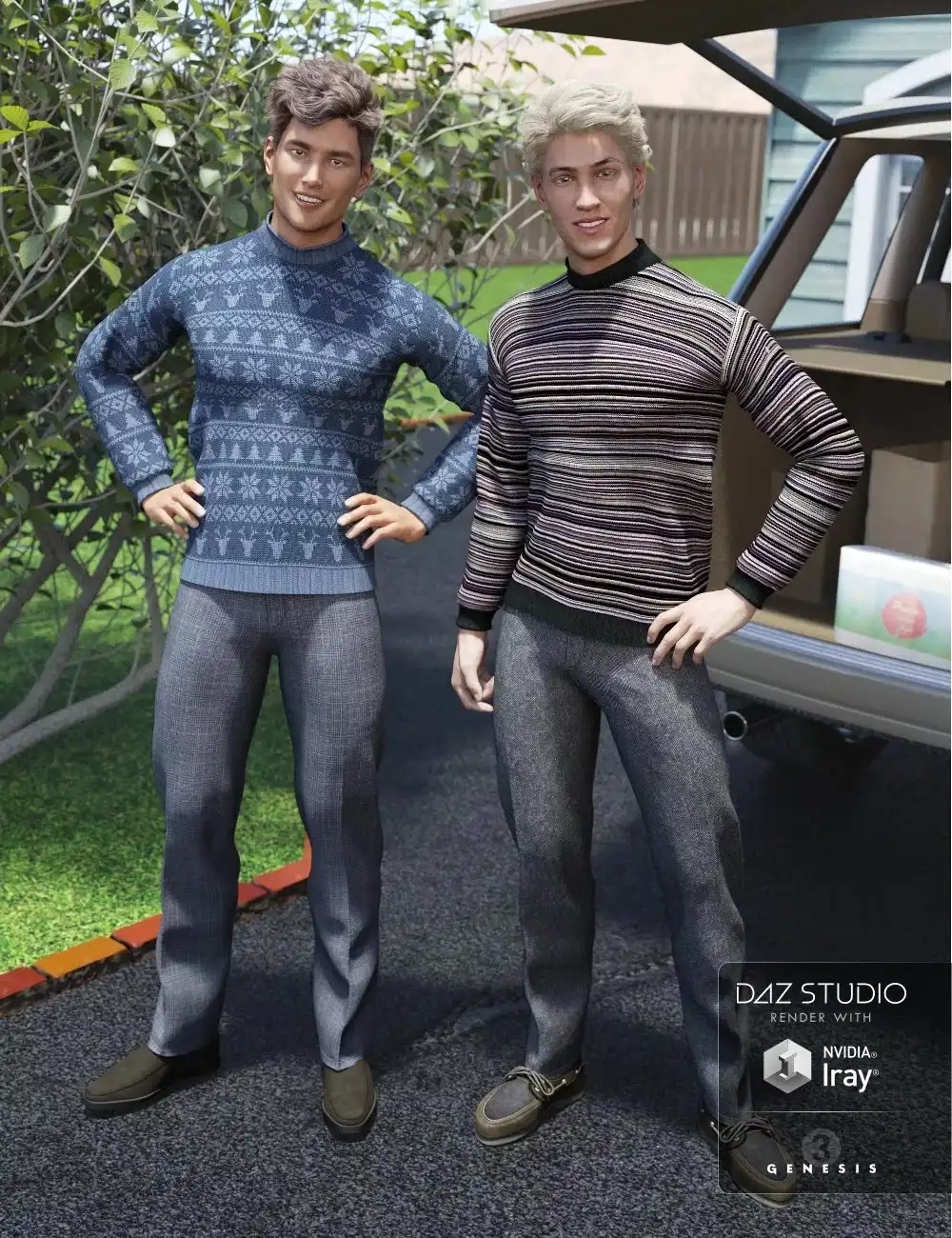 Basics for Civilized Man_DAZ3D下载站