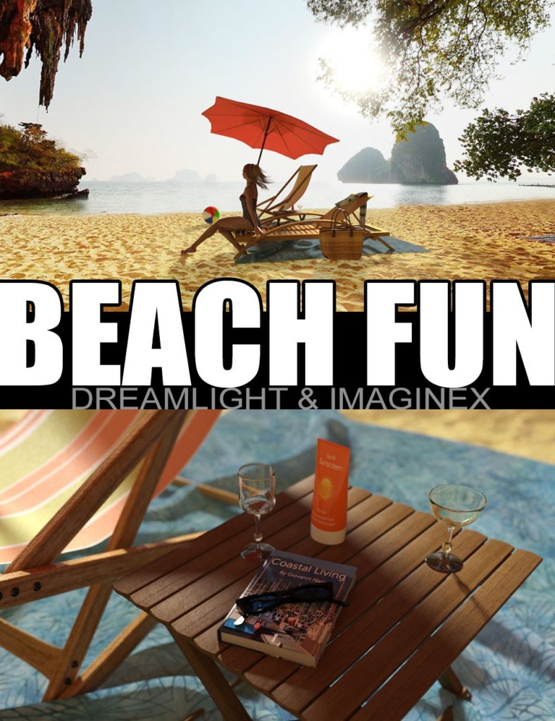 Beach Fun_DAZ3D下载站