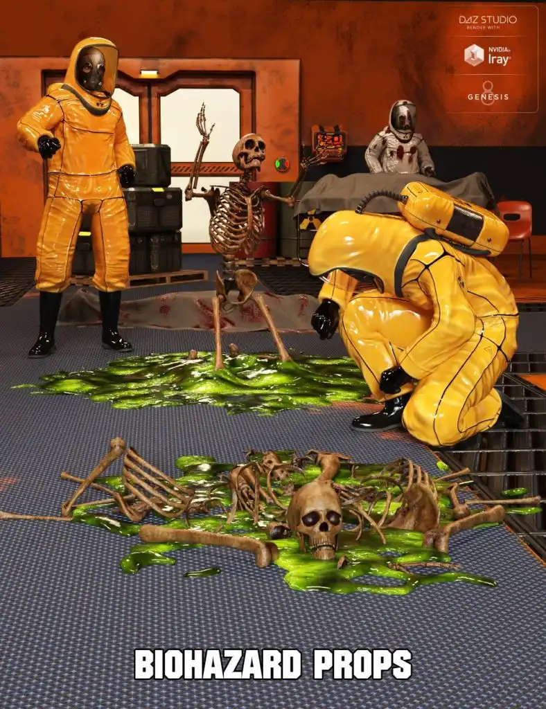 BioHazard Props_DAZ3DDL