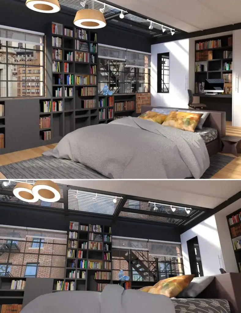 Brooklyn Apartment_DAZ3D下载站