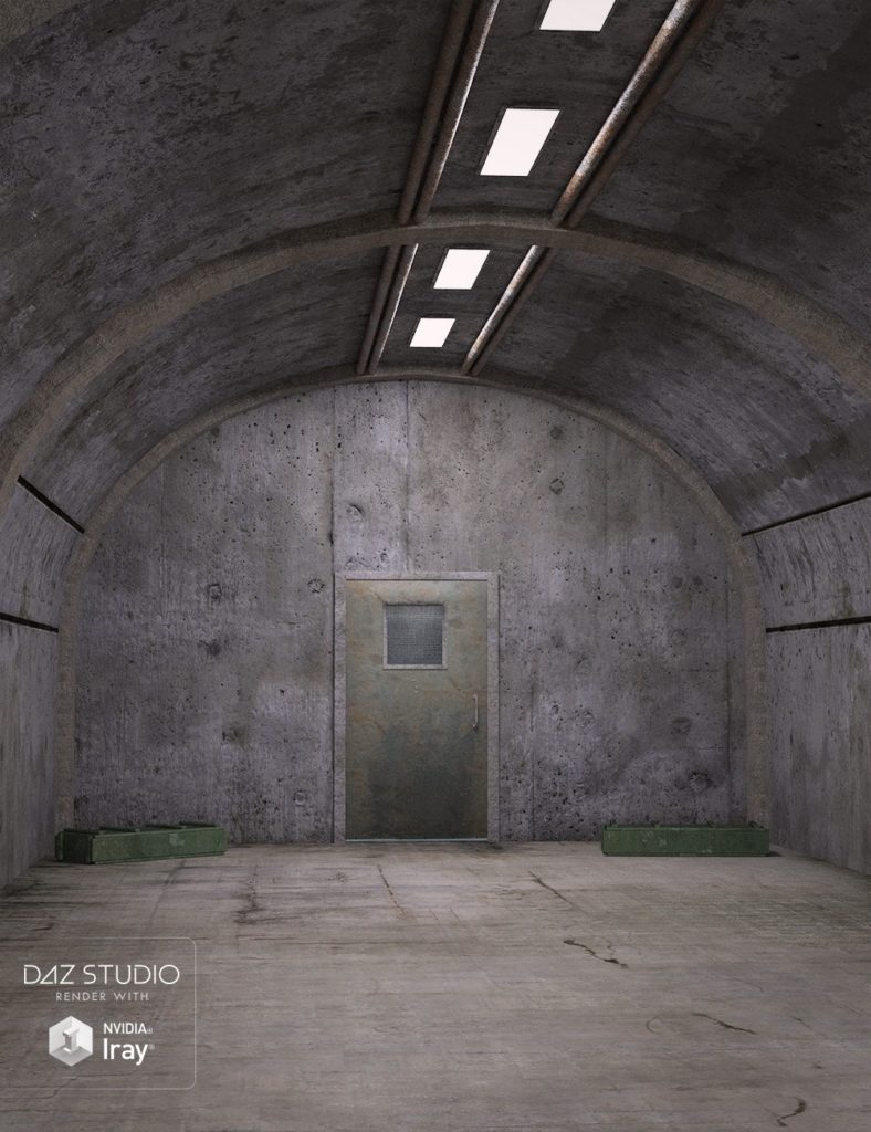 Bunker Tunnel_DAZ3D下载站