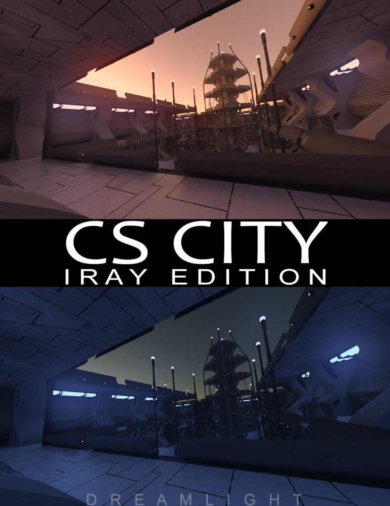 CS City – Iray Edition_DAZ3D下载站