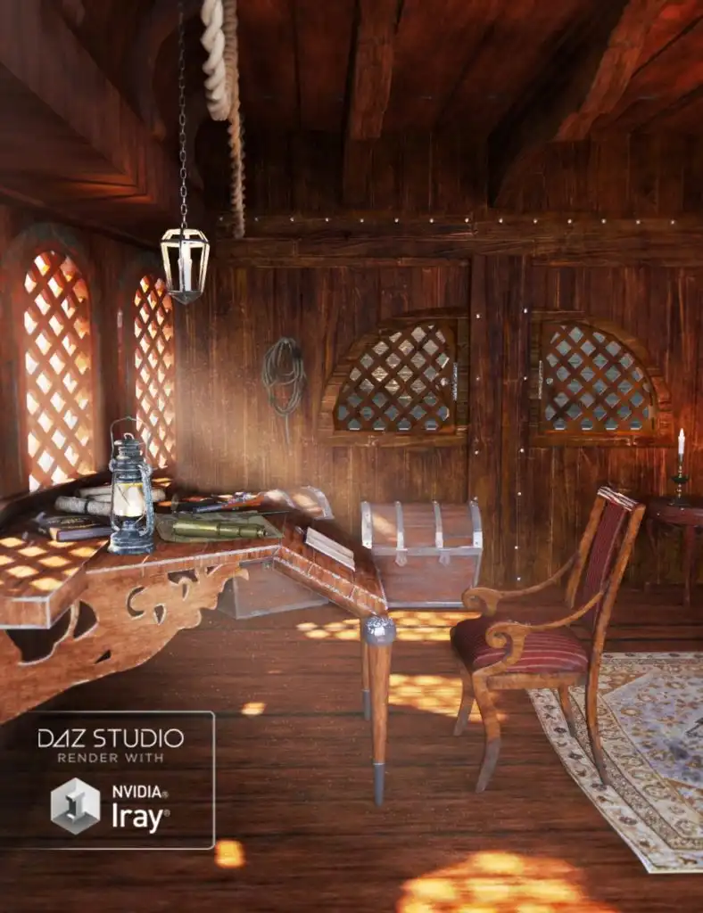 Captain’s Room_DAZ3DDL
