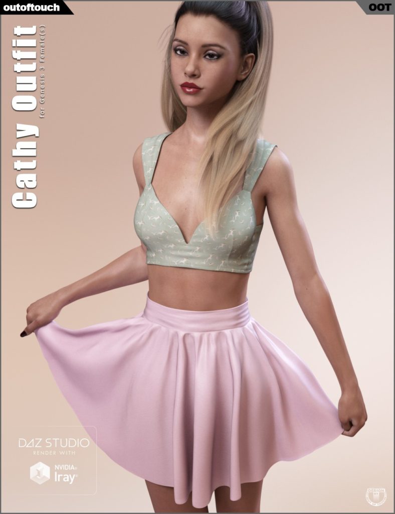 Cathy Outfit for Genesis 3 Female(s)_DAZ3DDL