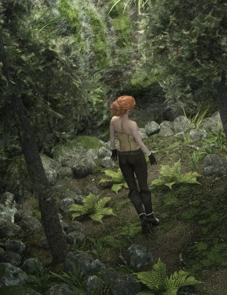 Cliff Vignette_DAZ3D下载站