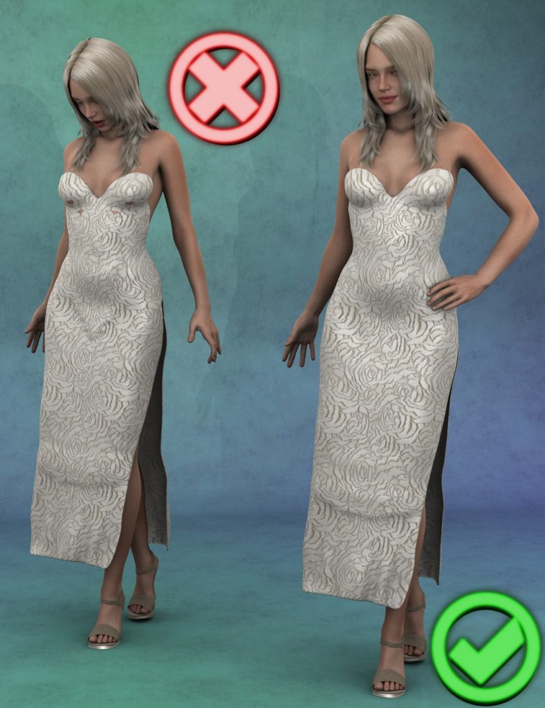 Clothing Smoothers for DAZ Genesis 2 Female(s)_DAZ3D下载站