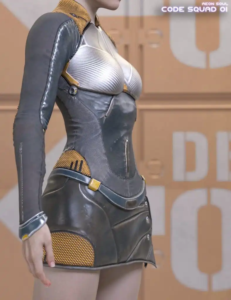 Code Squad 01 for Genesis 8 Female(s)_DAZ3DDL