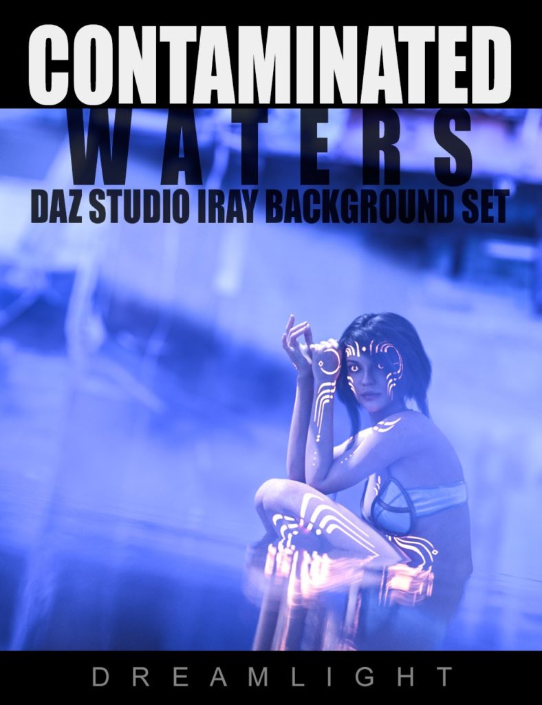 Contaminated Waters – DAZ Studio Iray Backgrounds_DAZ3D下载站