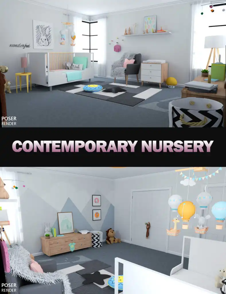 Contemporary Nursery_DAZ3DDL