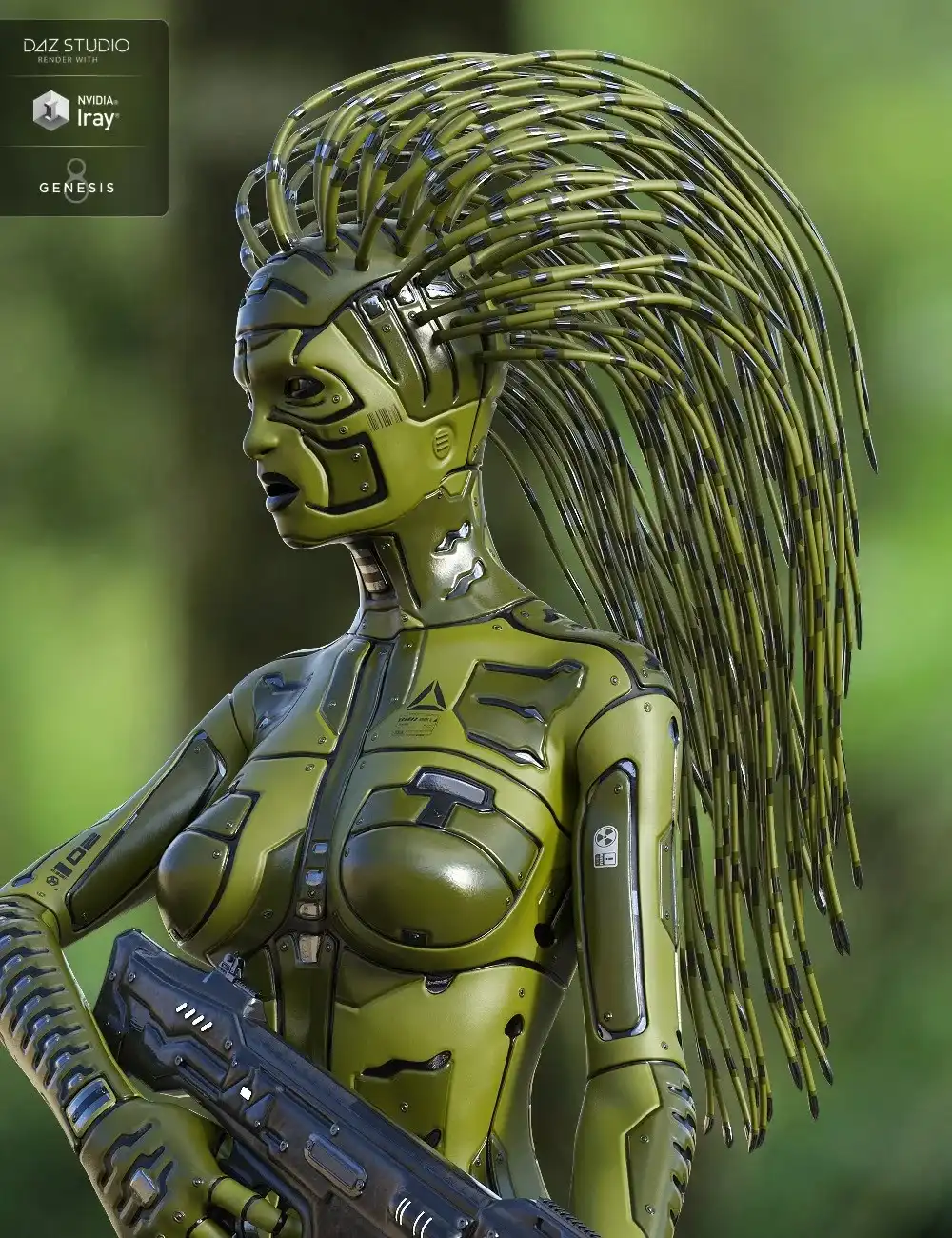 Cyber Hair for Genesis 8 Female(s)_DAZ3D下载站