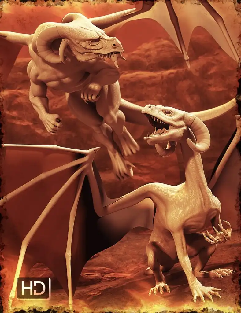 DAZ Dragon 3 Morphs_DAZ3DDL