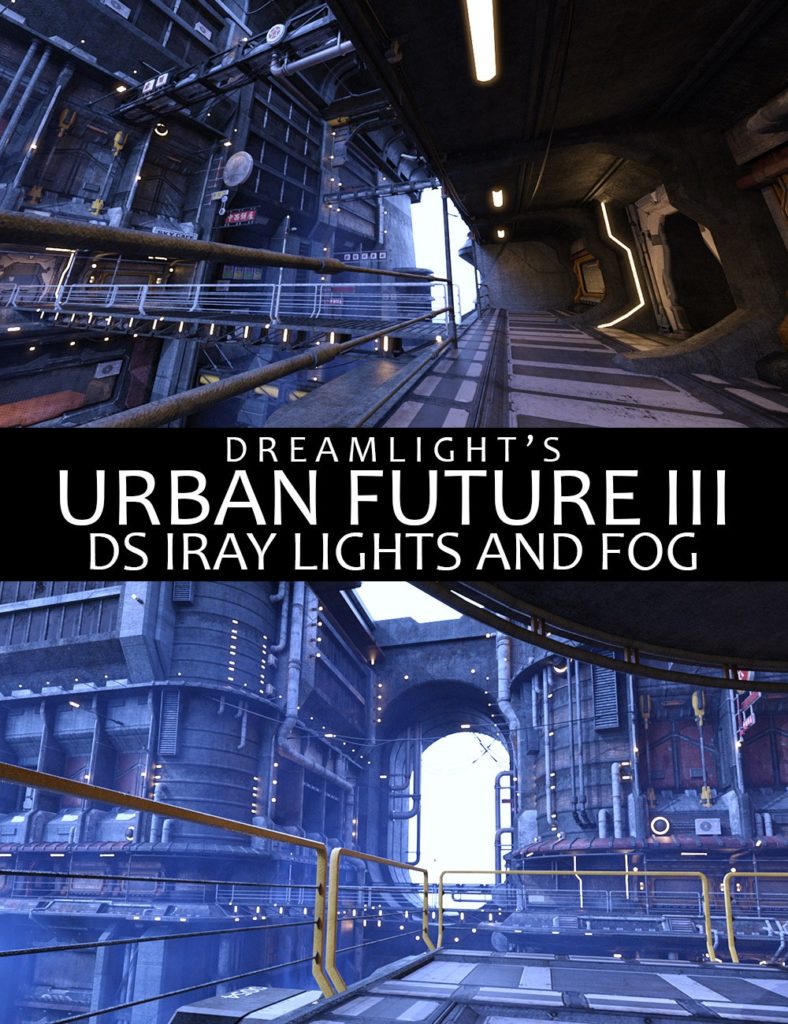DS Iray Lights for Urban Future 3_DAZ3D下载站