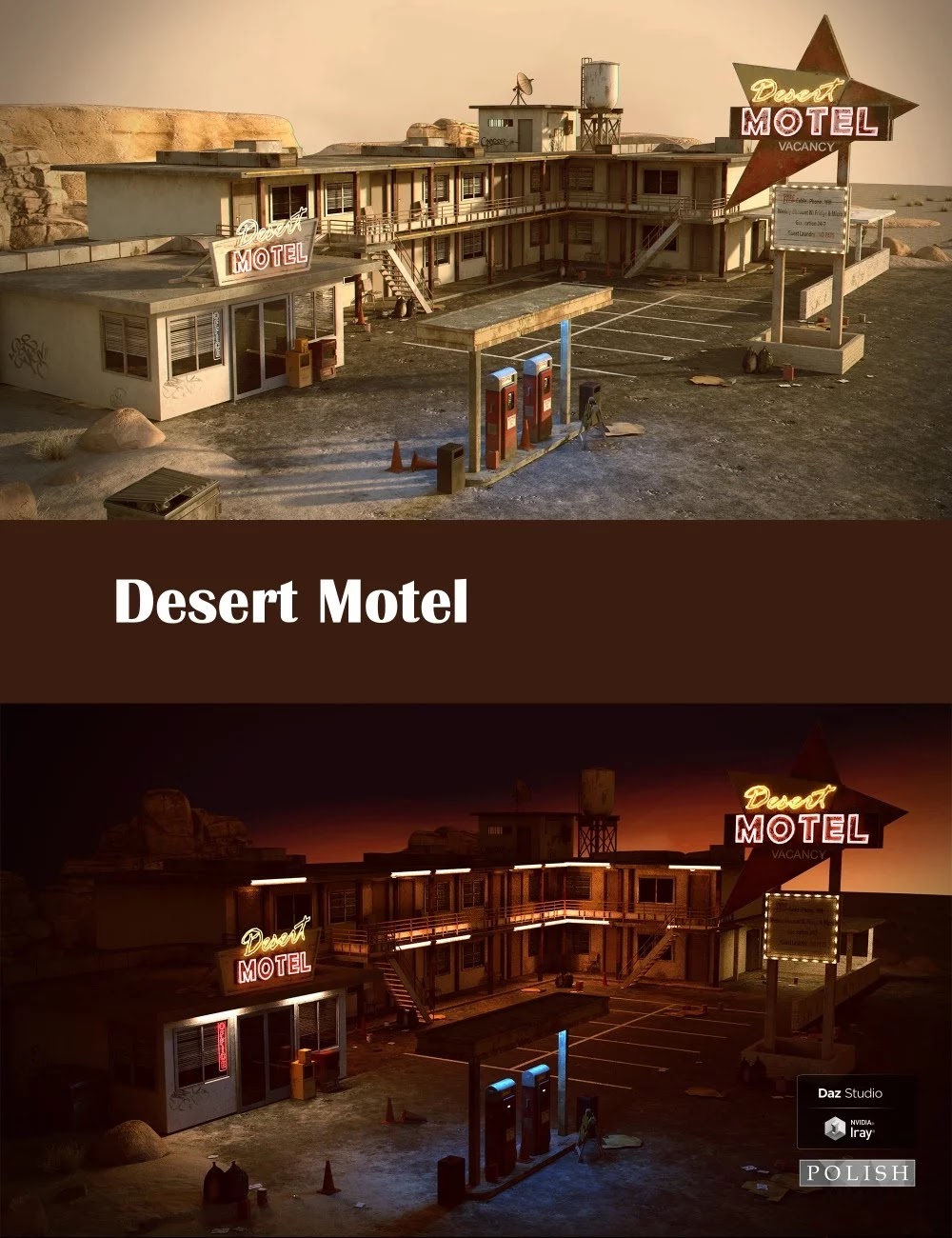 Desert Motel_DAZ3D下载站