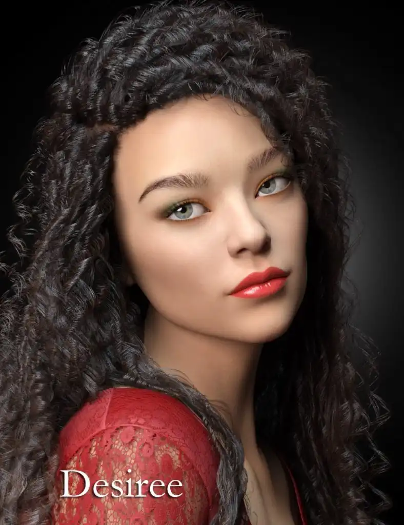 Desiree HD for Genesis 3 and 8 Female_DAZ3D下载站
