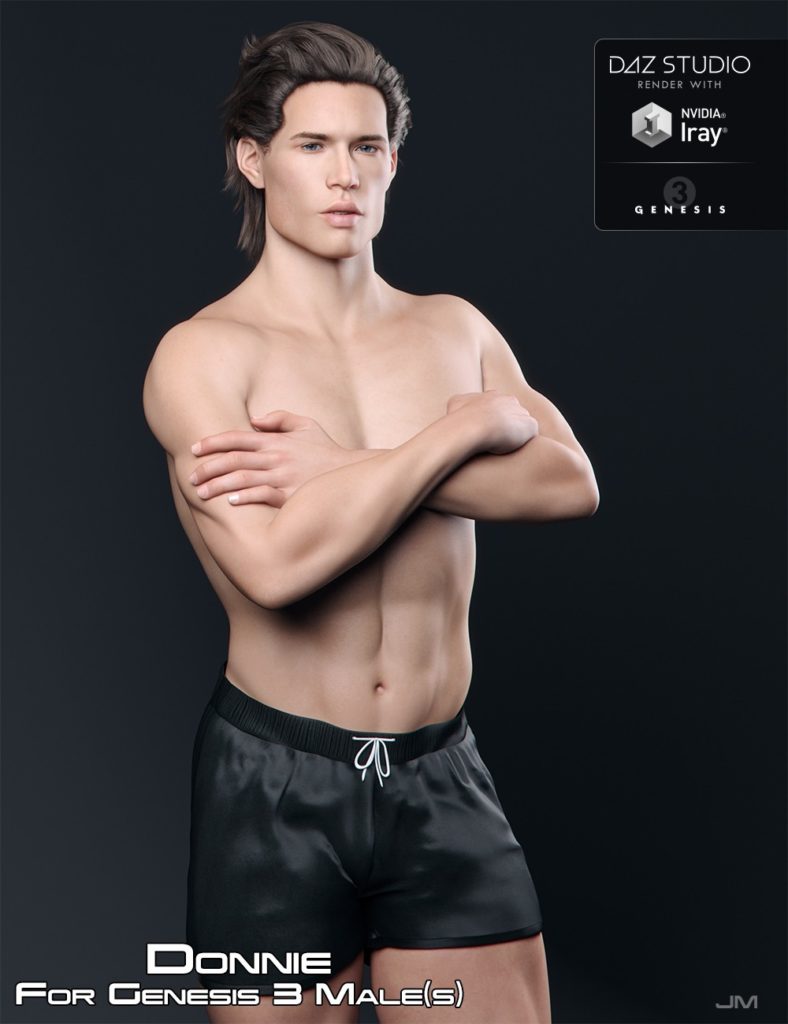 Donnie for Genesis 3 Male(s)_DAZ3DDL