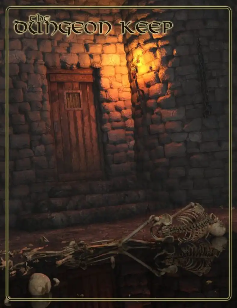 Dungeon Keep_DAZ3D下载站