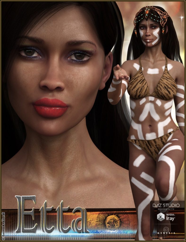 EJ Etta for Genesis 3 Female(s)_DAZ3D下载站