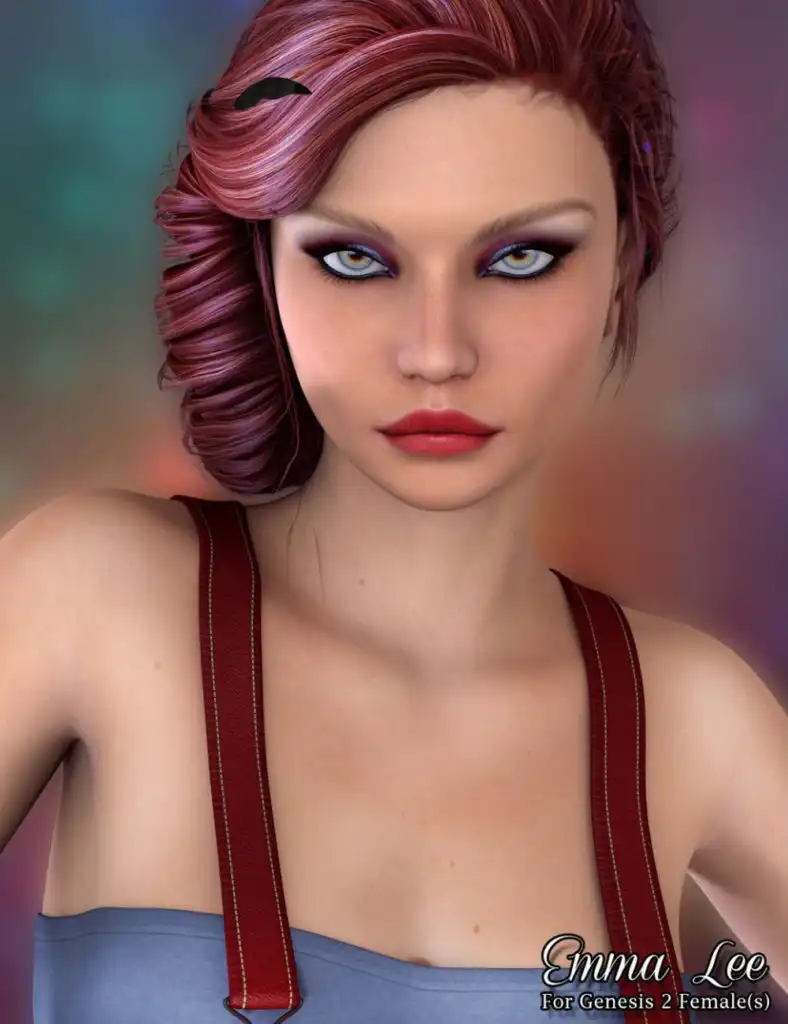 Emma Lee For Genesis 2 Female(s)_DAZ3D下载站