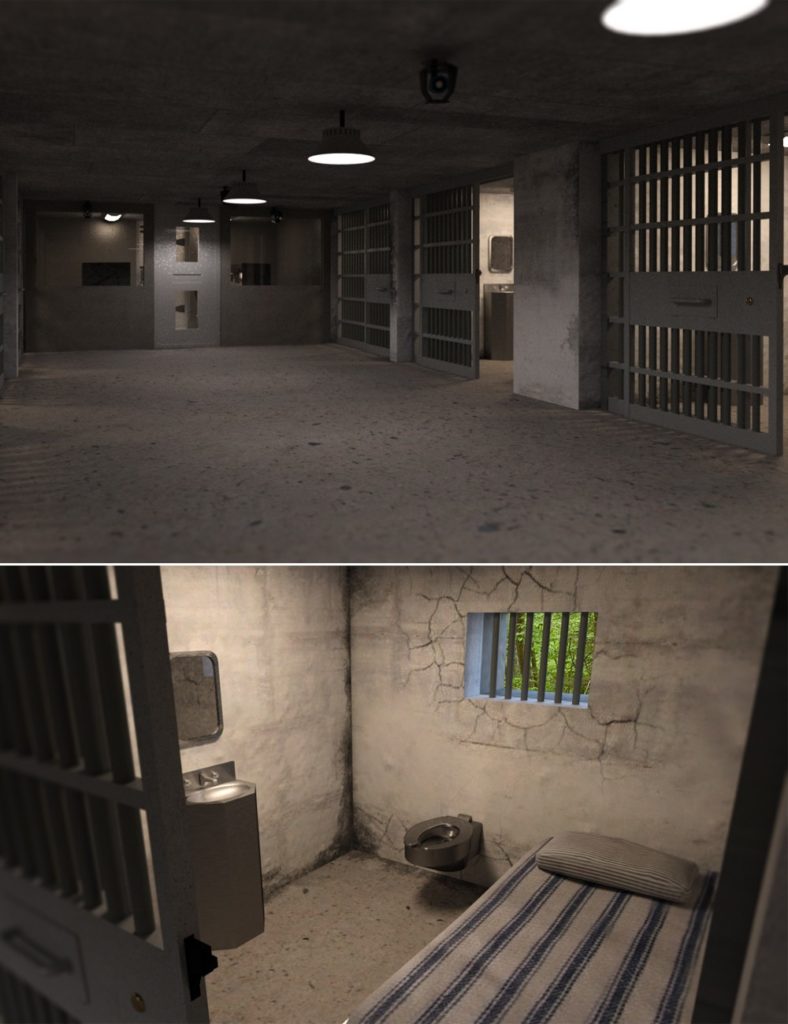 Empty Detention Cell_DAZ3DDL