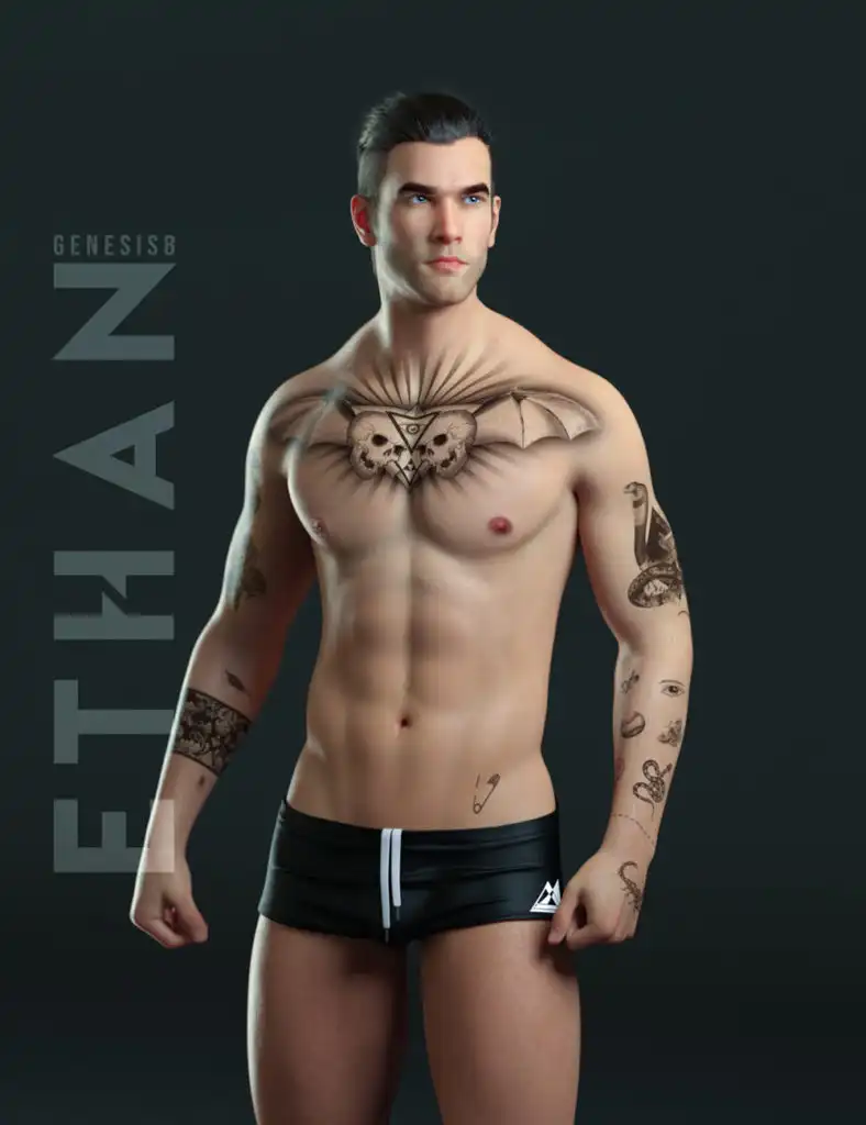 Ethan for Genesis 8 Male_DAZ3D下载站