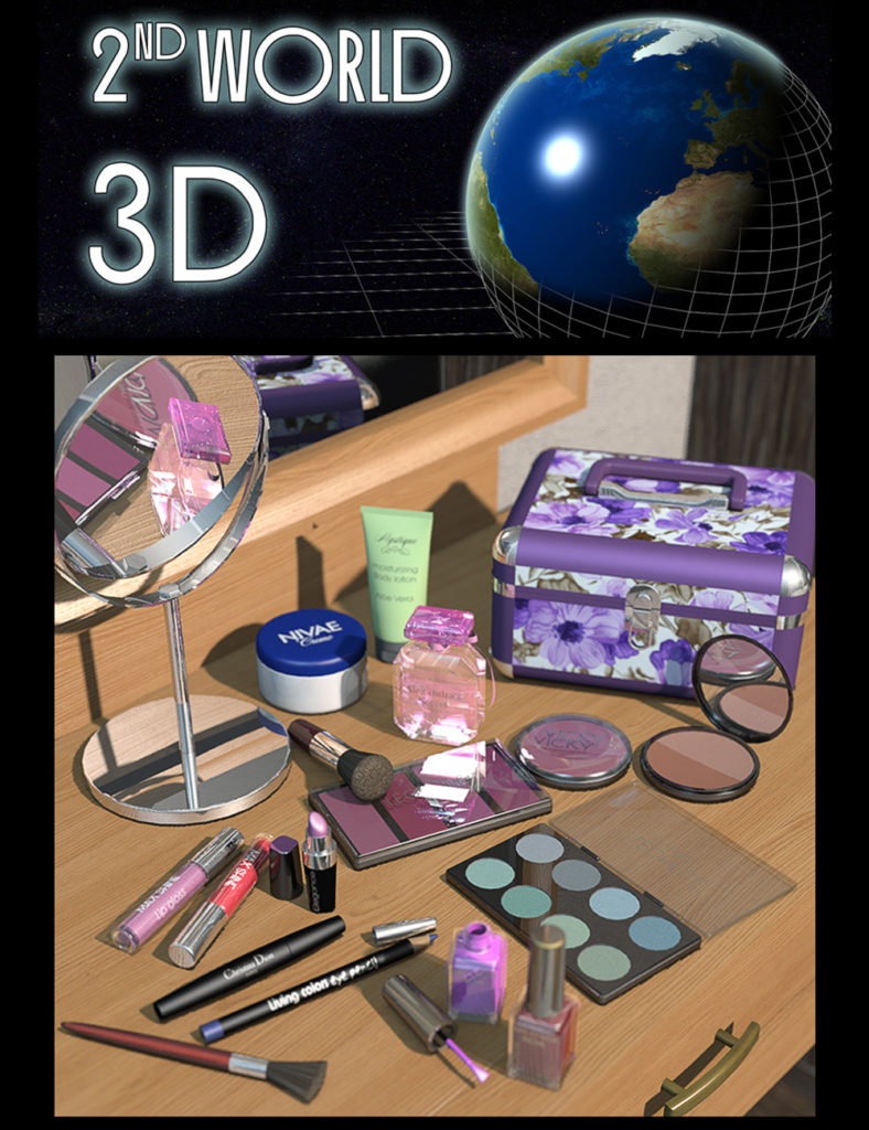 Everyday items, Beauty products_DAZ3D下载站