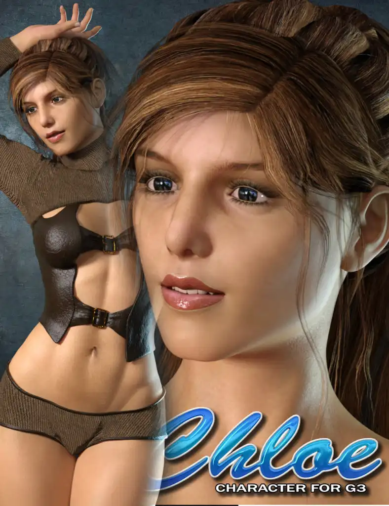 Exnem Chloe Character for G3 Female_DAZ3DDL