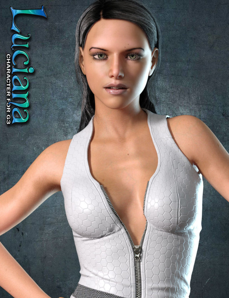 Exnem Luciana Character for G3 Female_DAZ3DDL