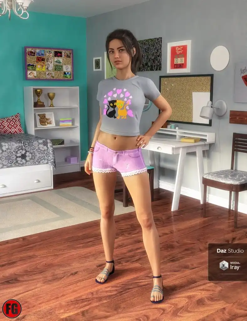 FG Study Room_DAZ3DDL
