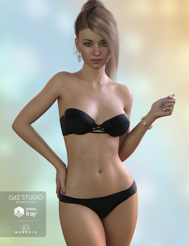 FWSA Ginnifer HD for Victoria 7 and Her Jewelry_DAZ3D下载站