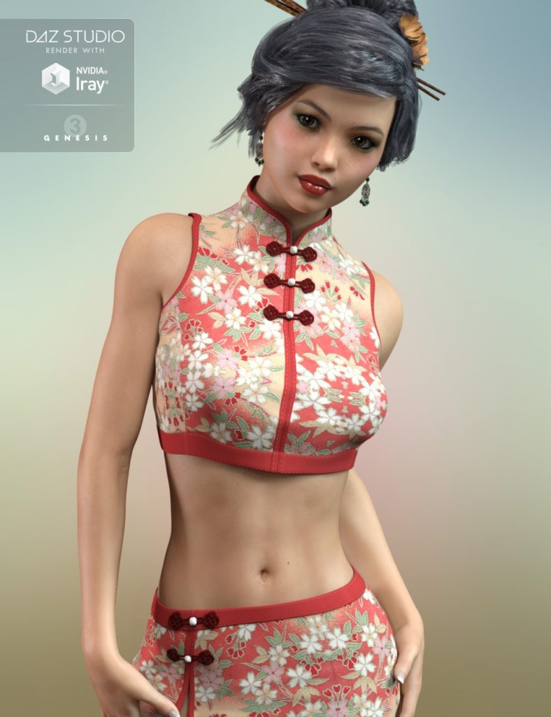 FWSA Mable HD for Victoria 7 and FD 4 Blessings Earrings_DAZ3DDL