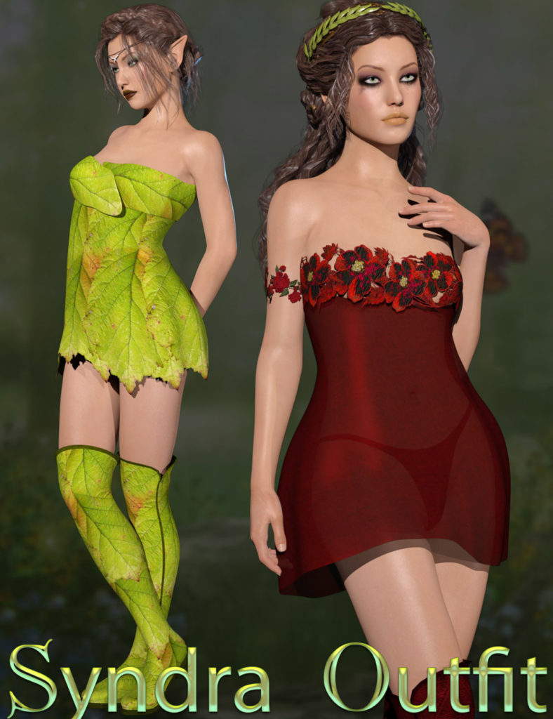 Fantasy Girls Syndra Character and Outfit Bundle G8F_DAZ3DDL