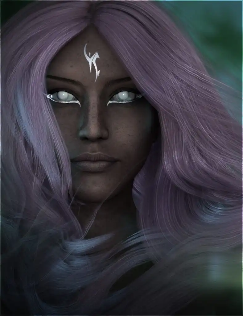 Fantasy Races: Aunrae the Dark Elf_DAZ3DDL