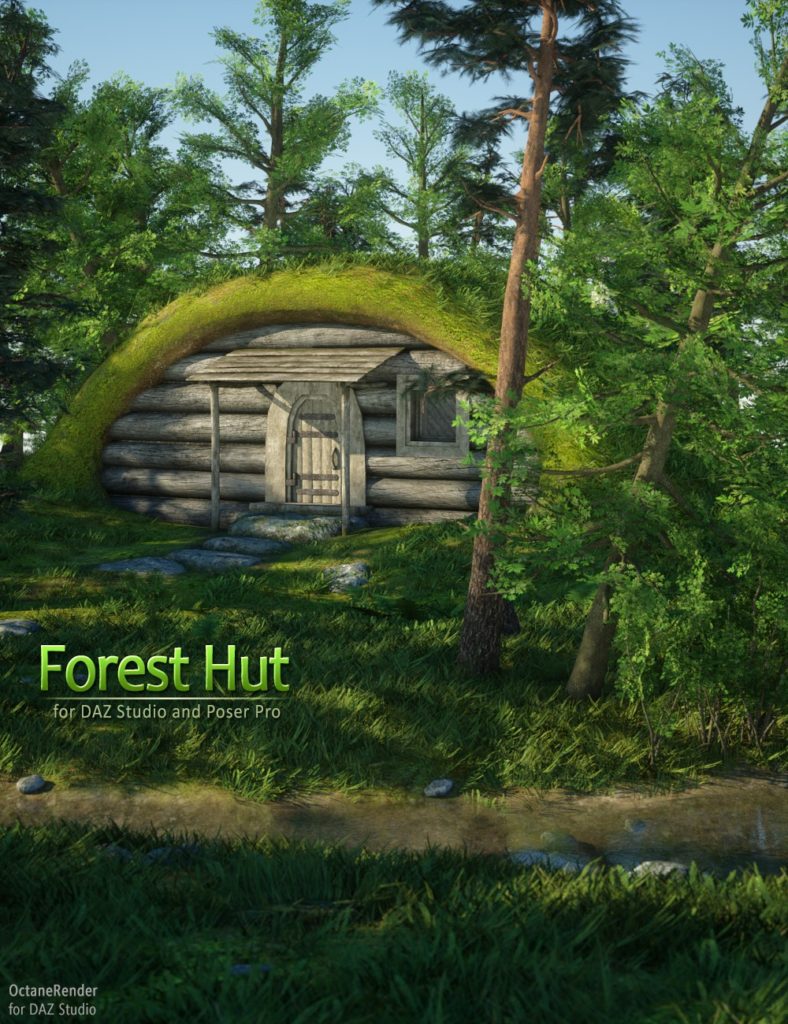 Forest Hut_DAZ3DDL