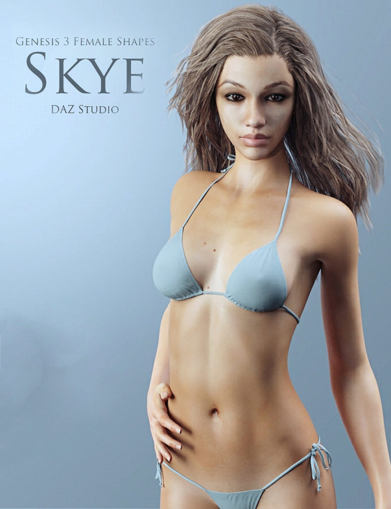 Genesis 3 Female Shapes: Skye_DAZ3D下载站