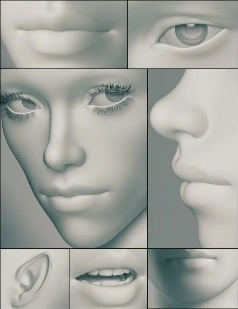 Genesis 3 Female Head Morphs_DAZ3DDL