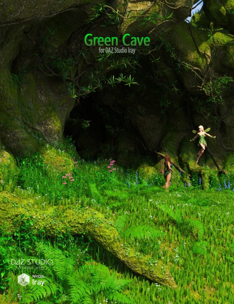 Green Cave_DAZ3D下载站