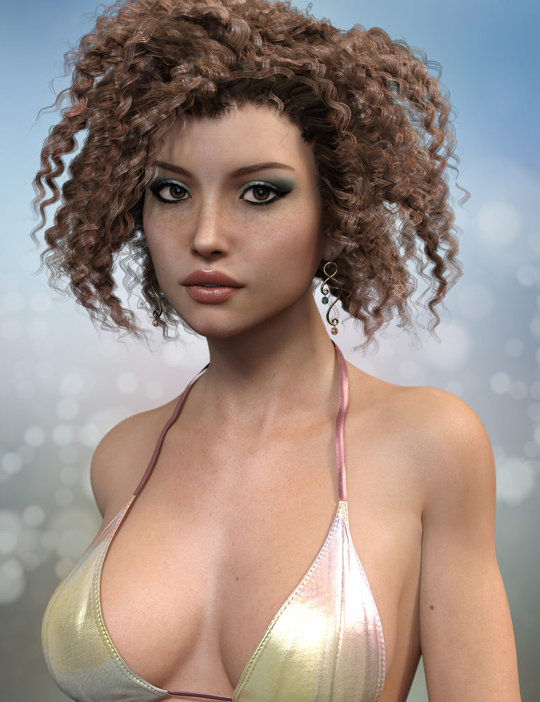 Harlow for Victoria 7 and Genesis 3_DAZ3D下载站