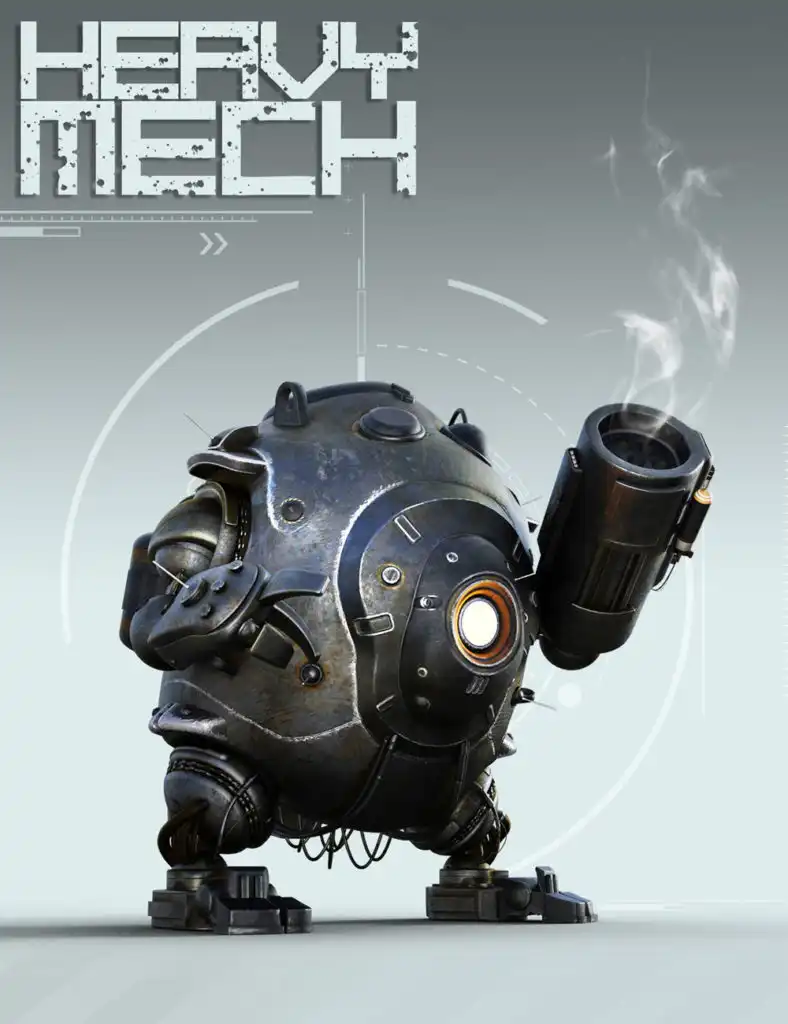 Heavy Mech_DAZ3DDL