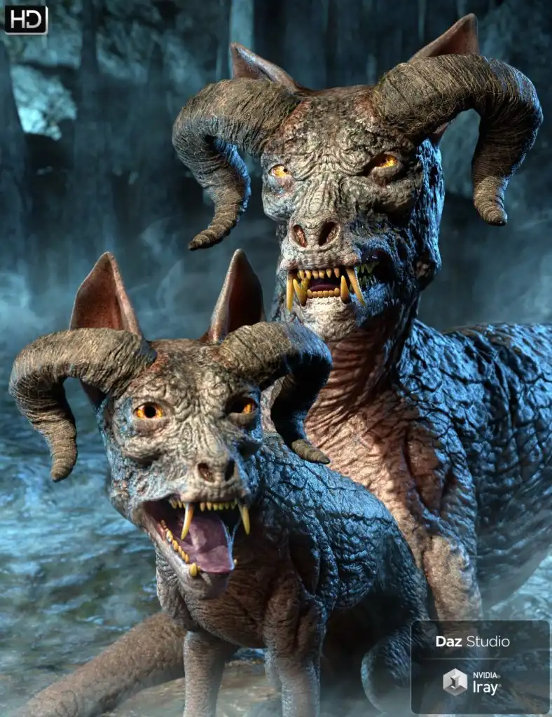 Hellhound HD for Daz Dog 8_DAZ3DDL