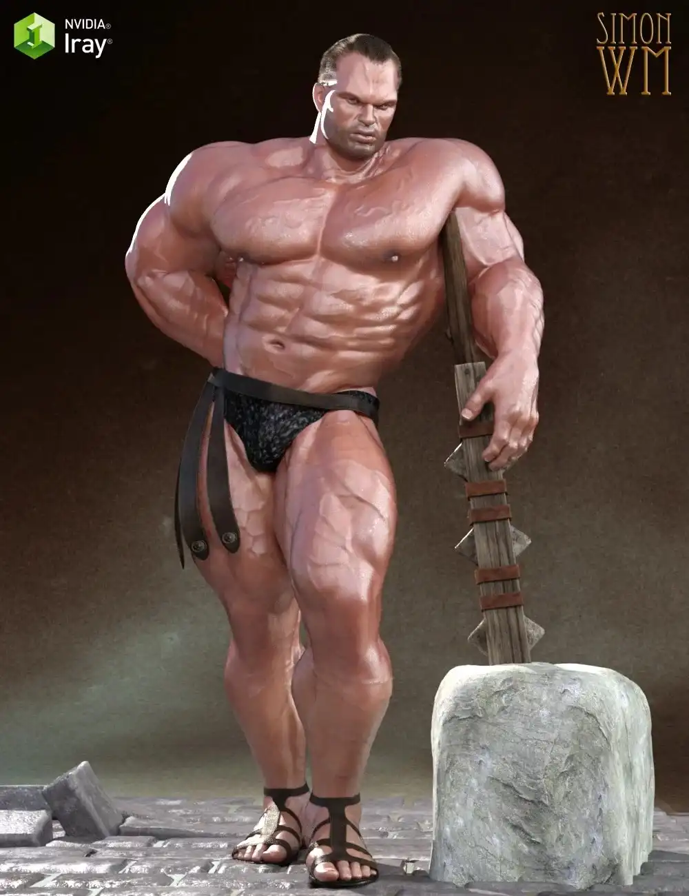 Hercules HD for Genesis 3 Male_DAZ3DDL