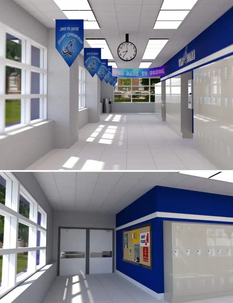 Highschool Hallway_DAZ3DDL