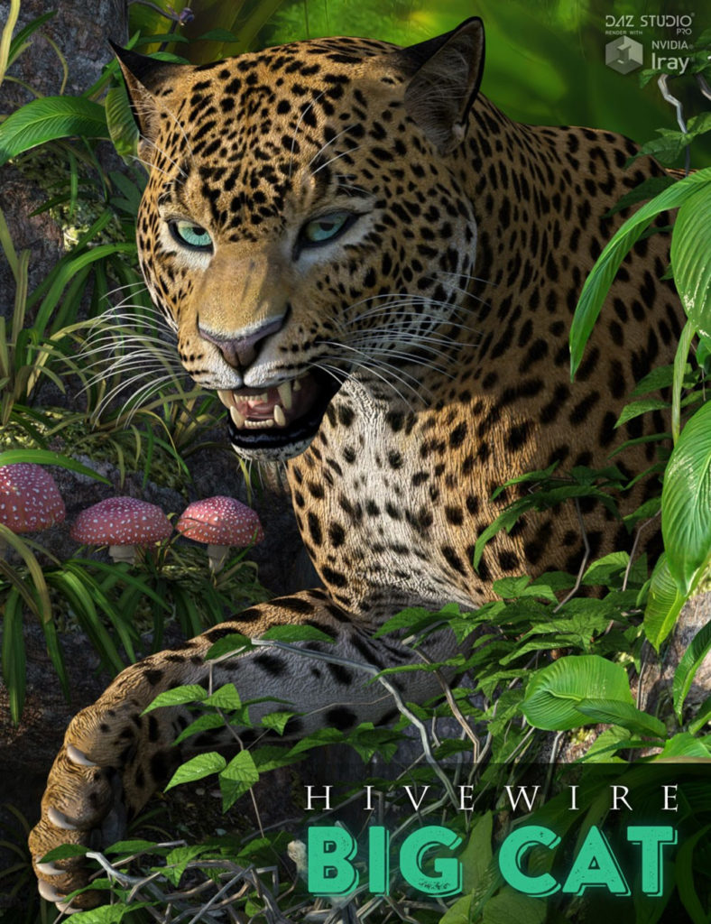 HiveWire Big Cat_DAZ3D下载站