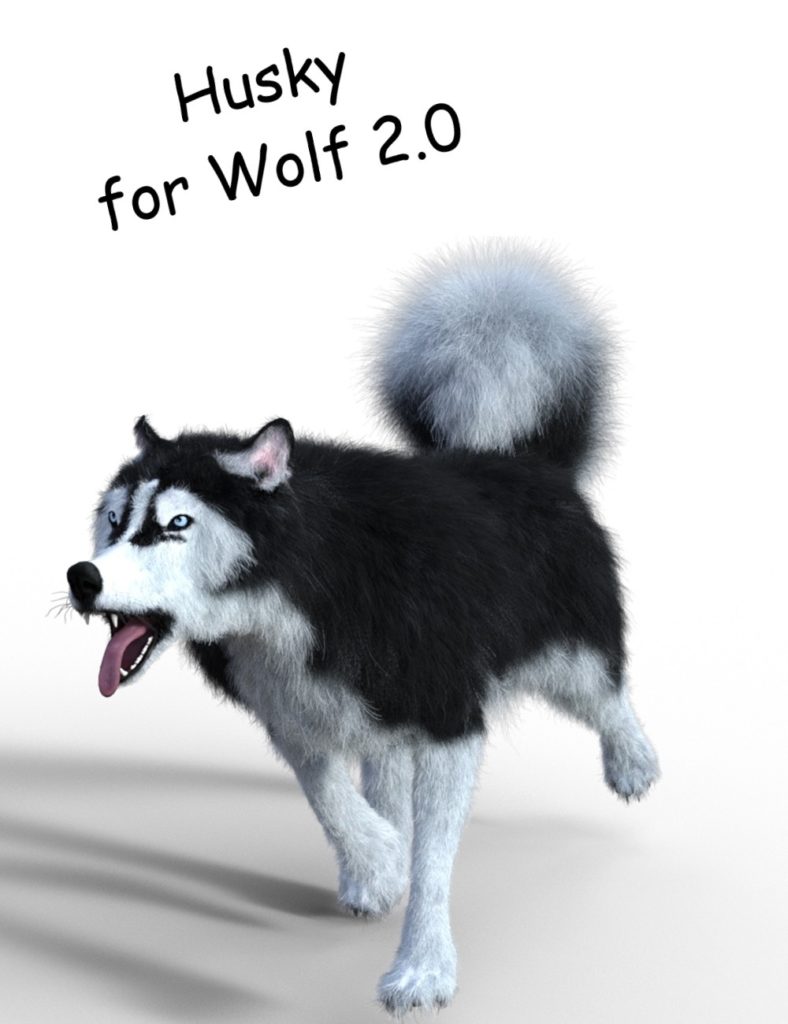 Husky for Wolf 2.0 by AM_DAZ3D下载站