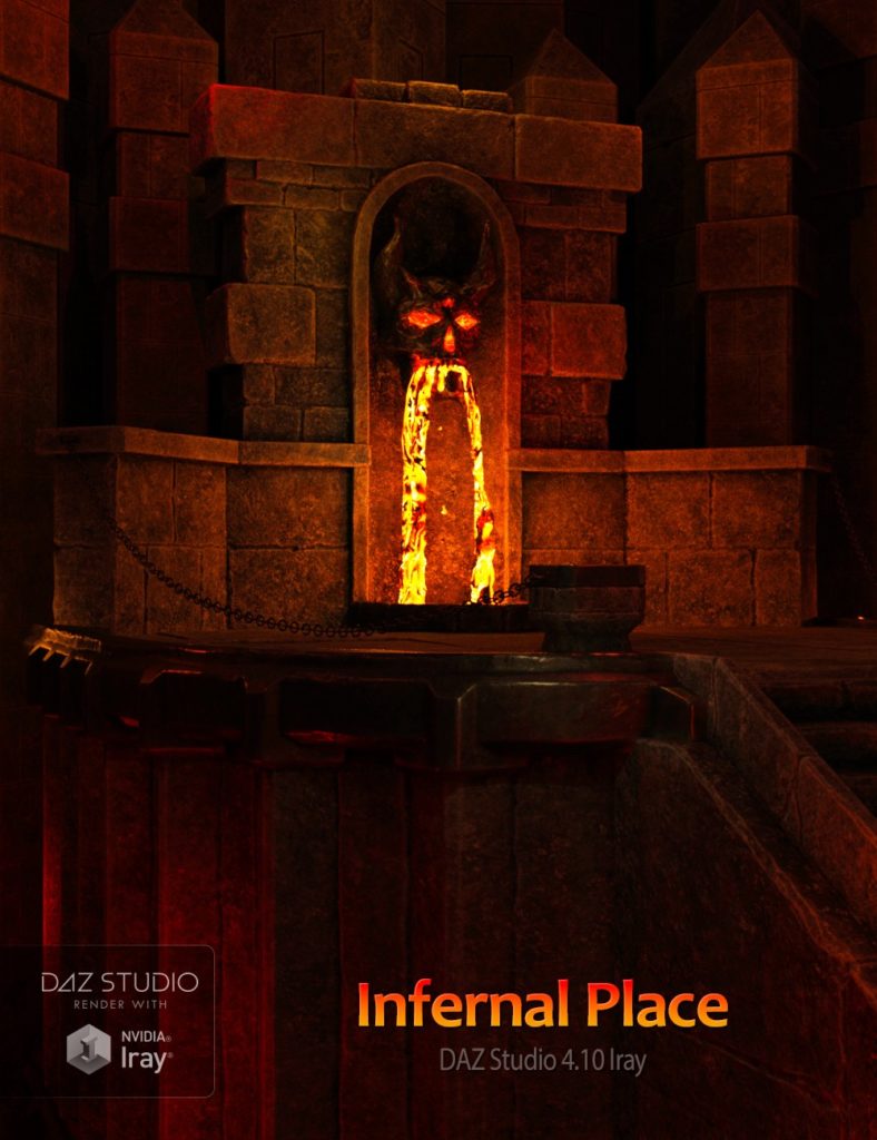 Infernal Place_DAZ3D下载站